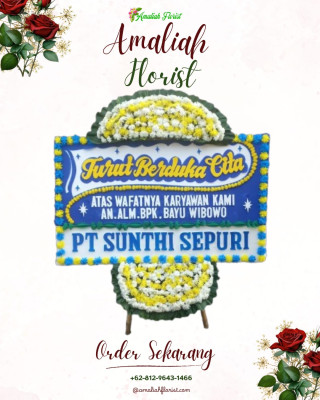 Papan Bunga Duka di Cadasari