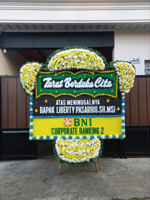Papan Bunga Duka di Cadasari