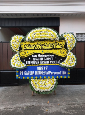 Papan Bunga Duka di Cadasari