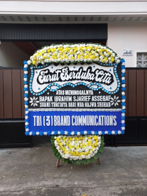 Papan Bunga Duka di Cadasari